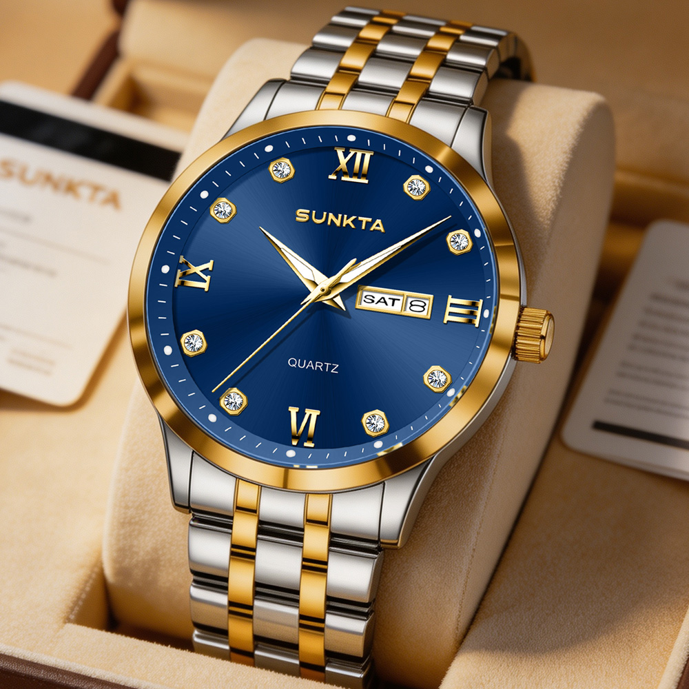 Luxury Watch Wallpaper - Reloj SUNKTA para Hombre, Reloj de