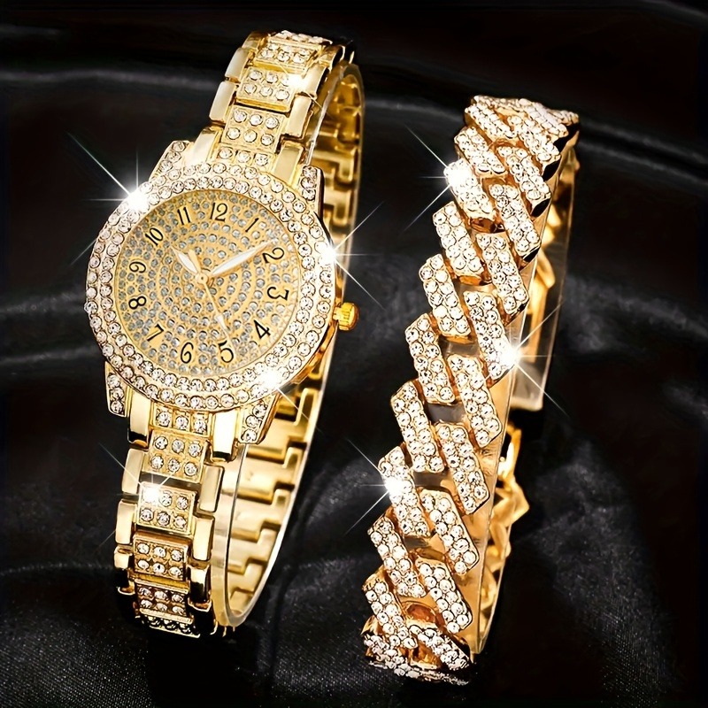 Luxury Watch Arabic - Set de 2 Relojes de Lujo