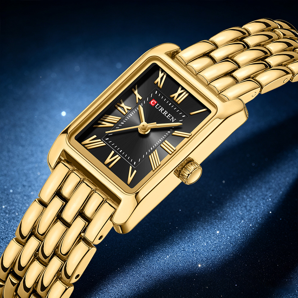 Luxury Watch Girl - Reloj de Cuarzo de Lujo para