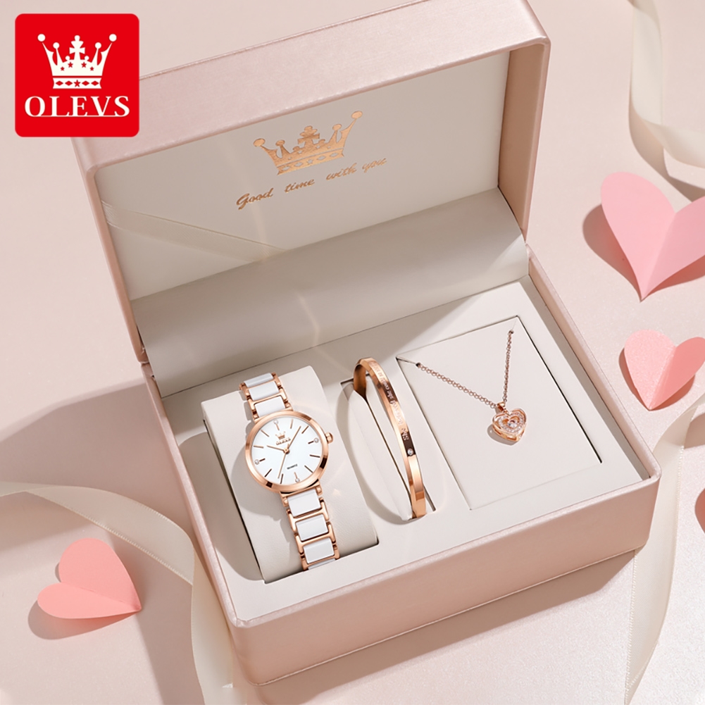 Luxury Watch Girl - OLEVS Reloj de mujer 5877 Reloj