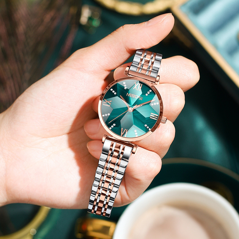 Luxury Watch Top 10 - Relojes NIBOSI de cuarzo con espejo
