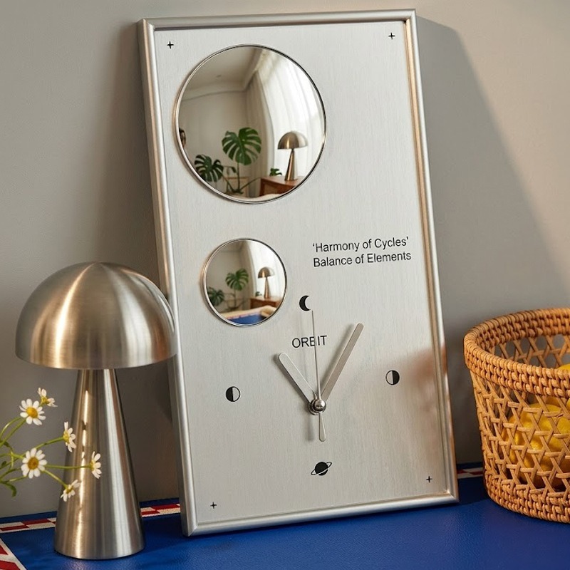 Luxury Watch Europe - Reloj de Pared con Atracción Magnética,
