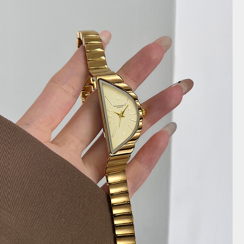 Watch Triangle Luxury - Reloj de mujer, pulsera triangular creativa