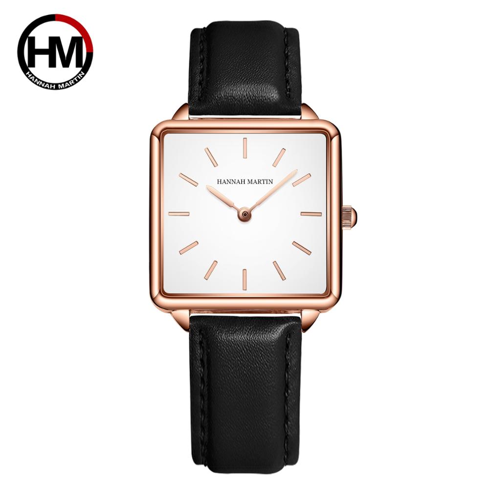 Luxury Watch In Japan - Correa de cuero genuino para mujer,