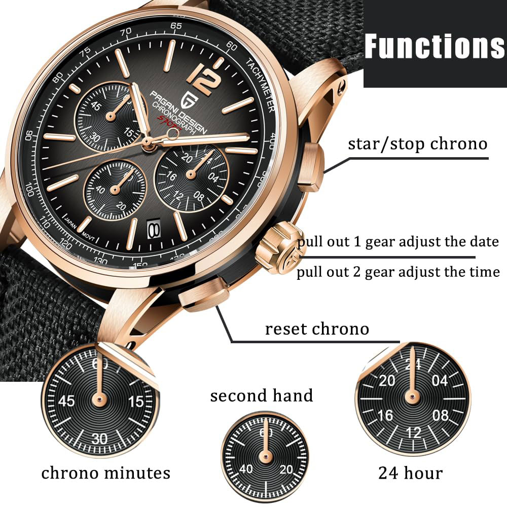 Luxury Watch Investment - PAGANI DESIGN nuevo Reloj para Hombre