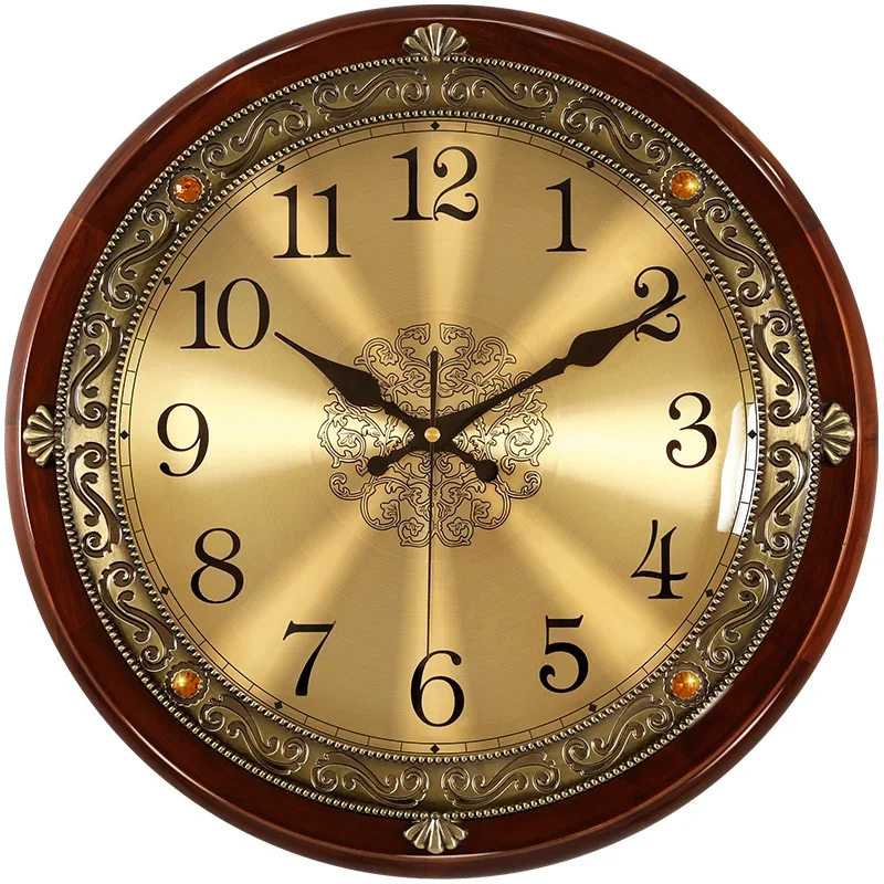 Luxury Watch Europe - Reloj de pared de madera de