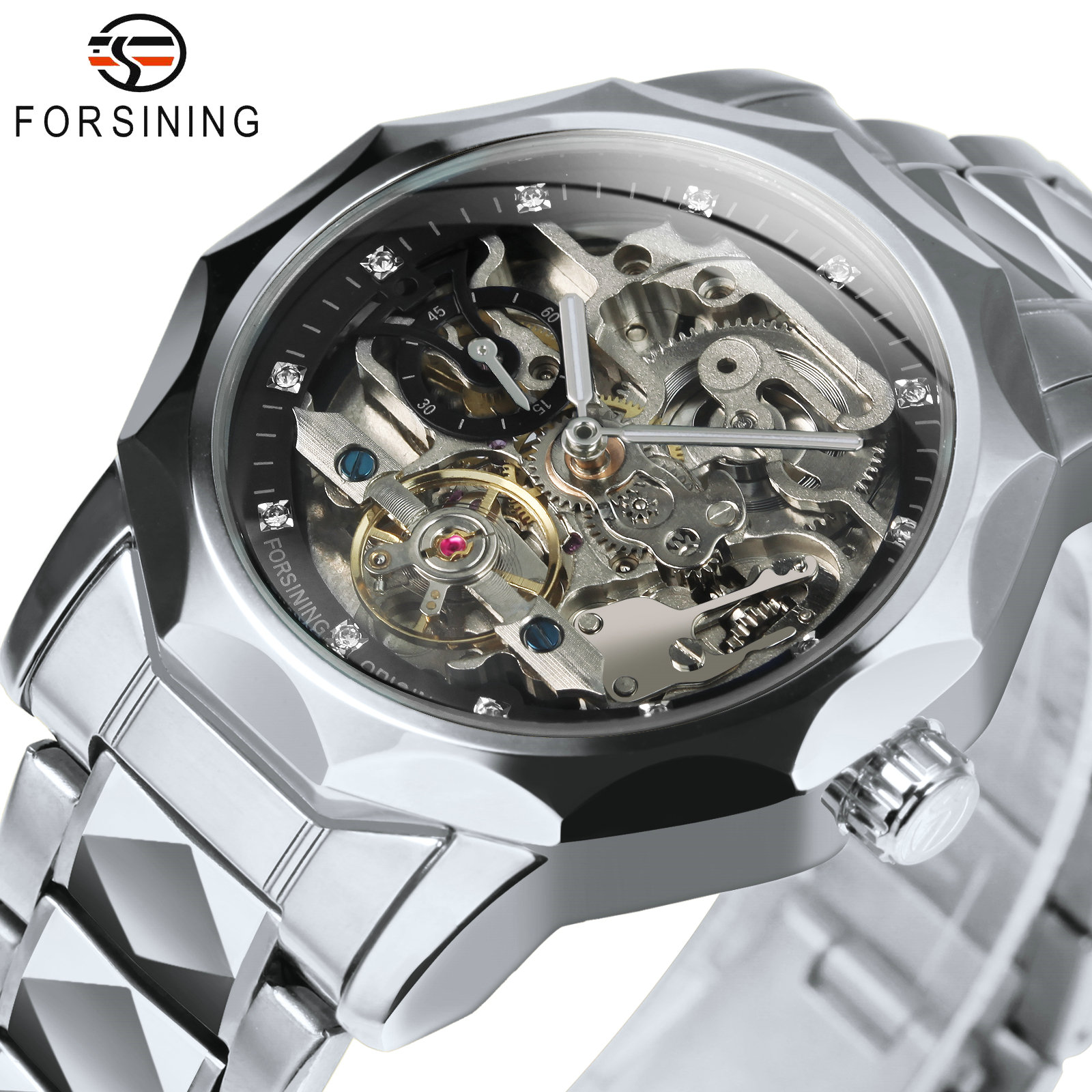 Tourbillon Movement Watch - Relojes Forsining Fashion Tourbillon para hombre,