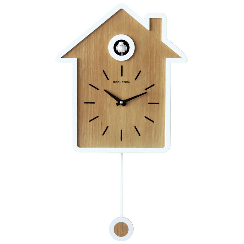 Luxury Watch Europe - Reloj de Pared Moderno con Péndulo,