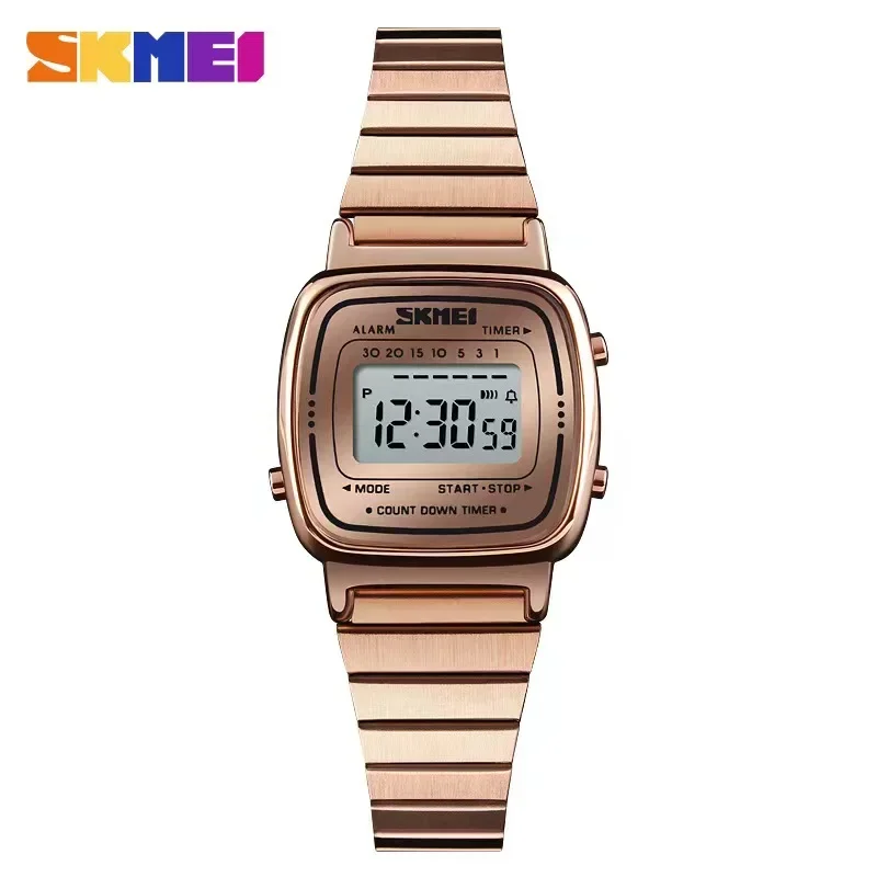 Luxury Watch Top 10 - SKMEI1901-reloj Digital de lujo para mujer,