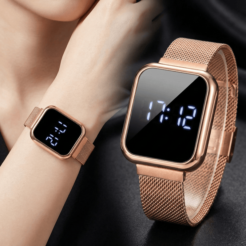 Luxury Watch Wallpaper - Relojes digitales rectangulares de moda para