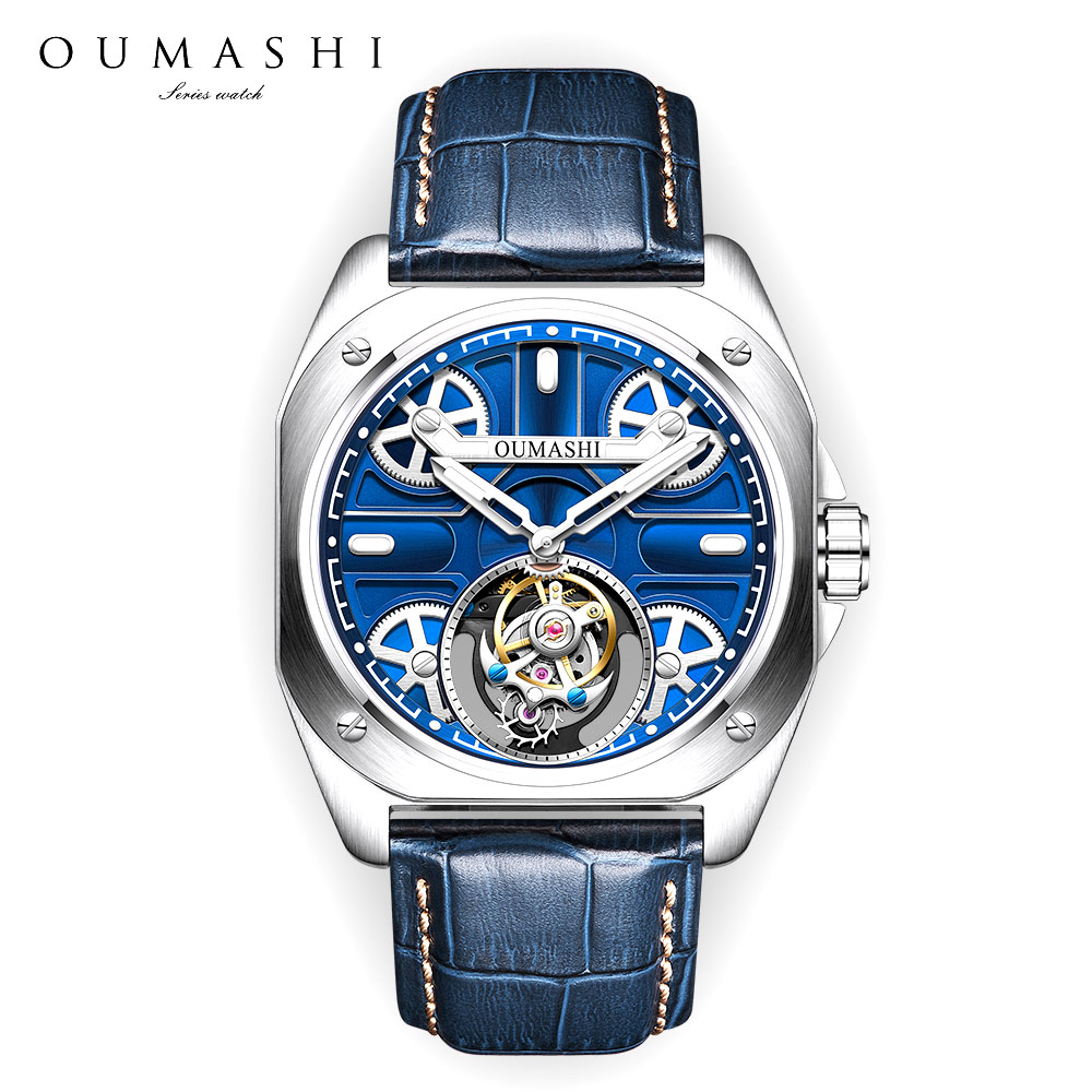 Tourbillon Movement Watch - Reloj de lujo para hombre de