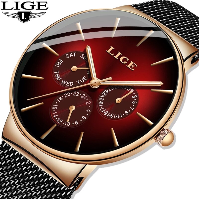 Luxury Watch Top 10 - ¡Novedad! Relojes de moda LIGE, reloj