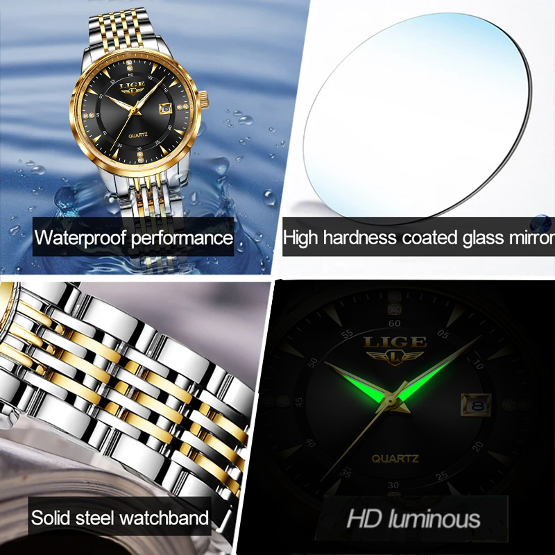 Reloj LIGE a la moda para muje - Luxury Watch Top 10 reseña y precio
