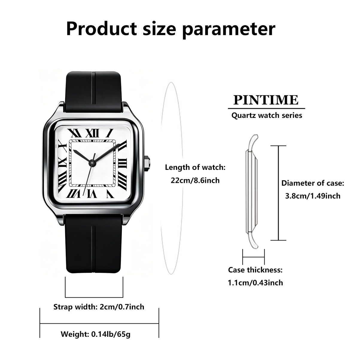 Reloj de Lujo Cuadrado para Ho - Luxury Watch Arabic reseña y precio
