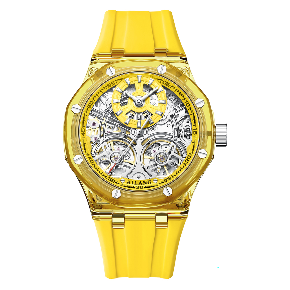 Reloj de lujo con diseño de do - Tourbillon Movement Watch reseña y precio