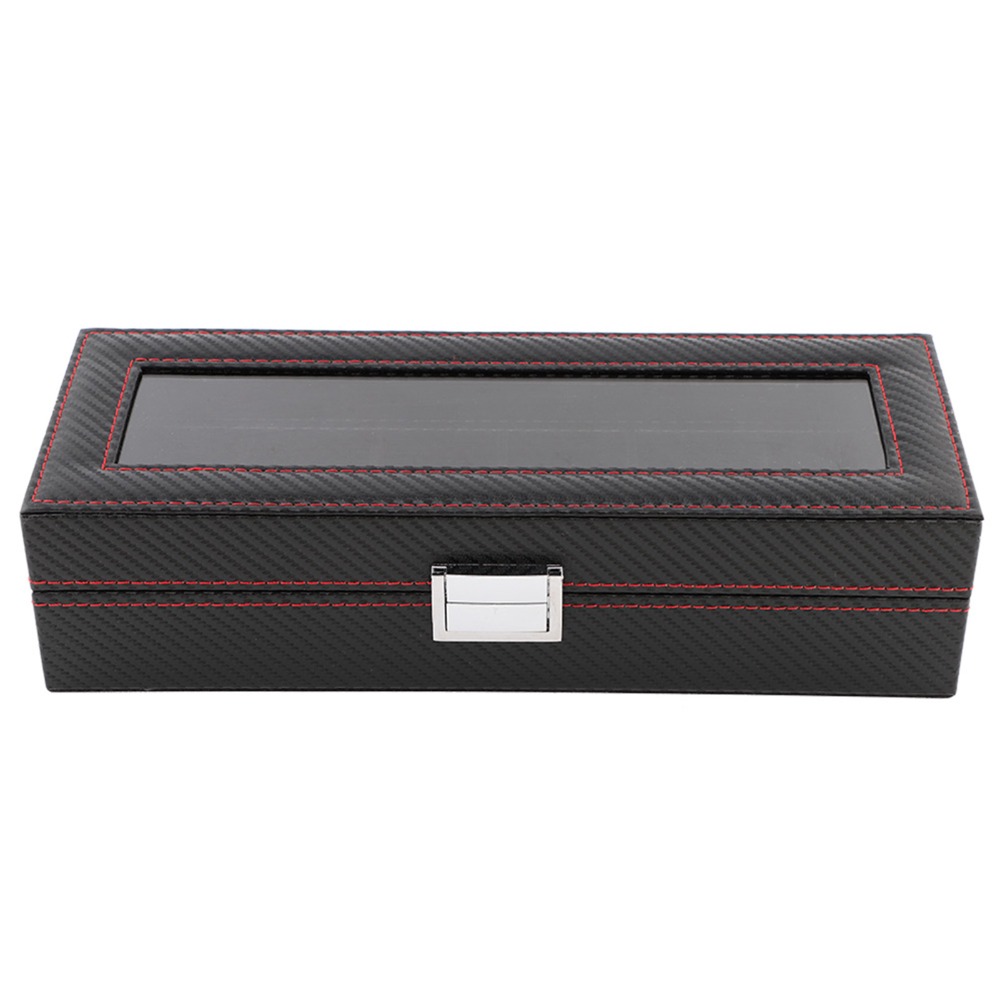 Caja para Relojes de Fibra de  - Luxury Watch Collection Box reseña y precio