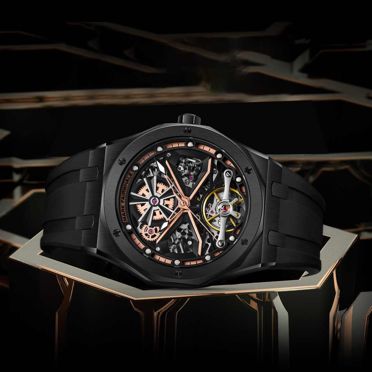Reloj Mark Fairwhal Tourbillon - Tourbillon Movement Watch reseña y precio