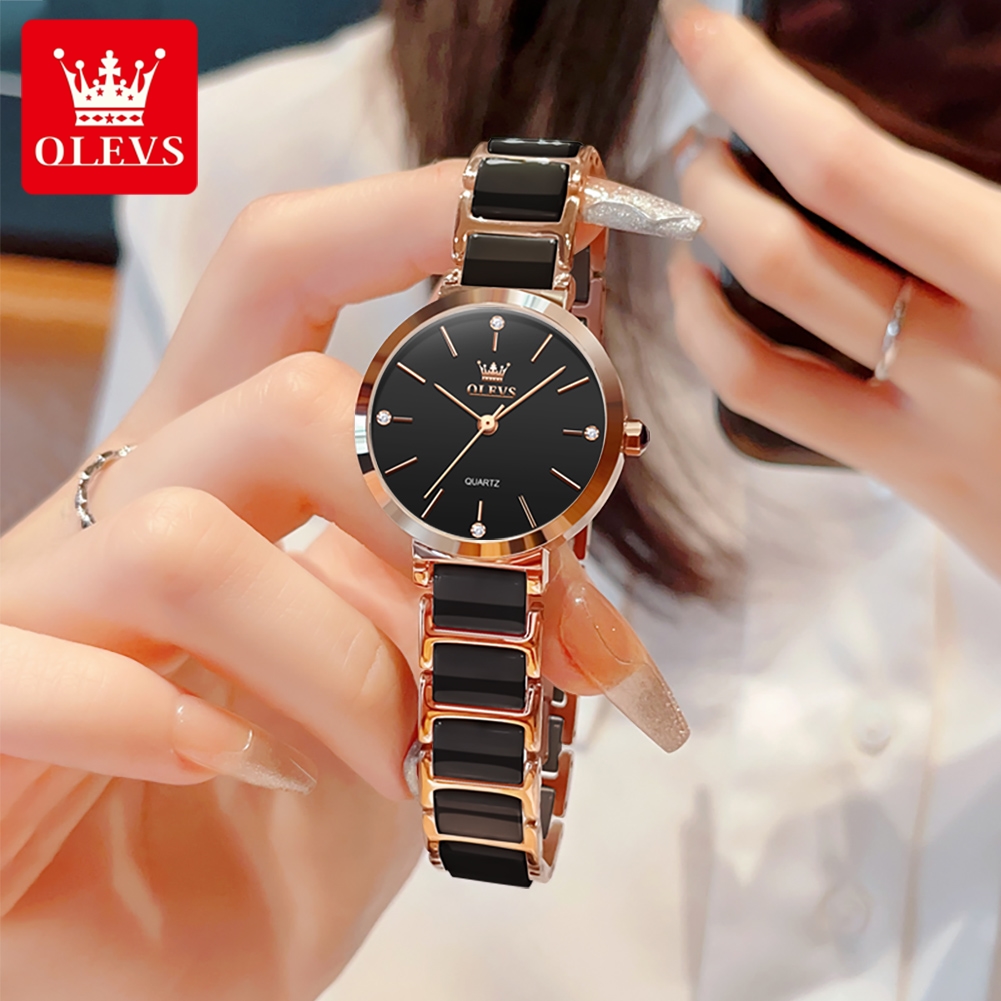 OLEVS Reloj de mujer 5877 Relo - Luxury Watch Girl reseña y precio