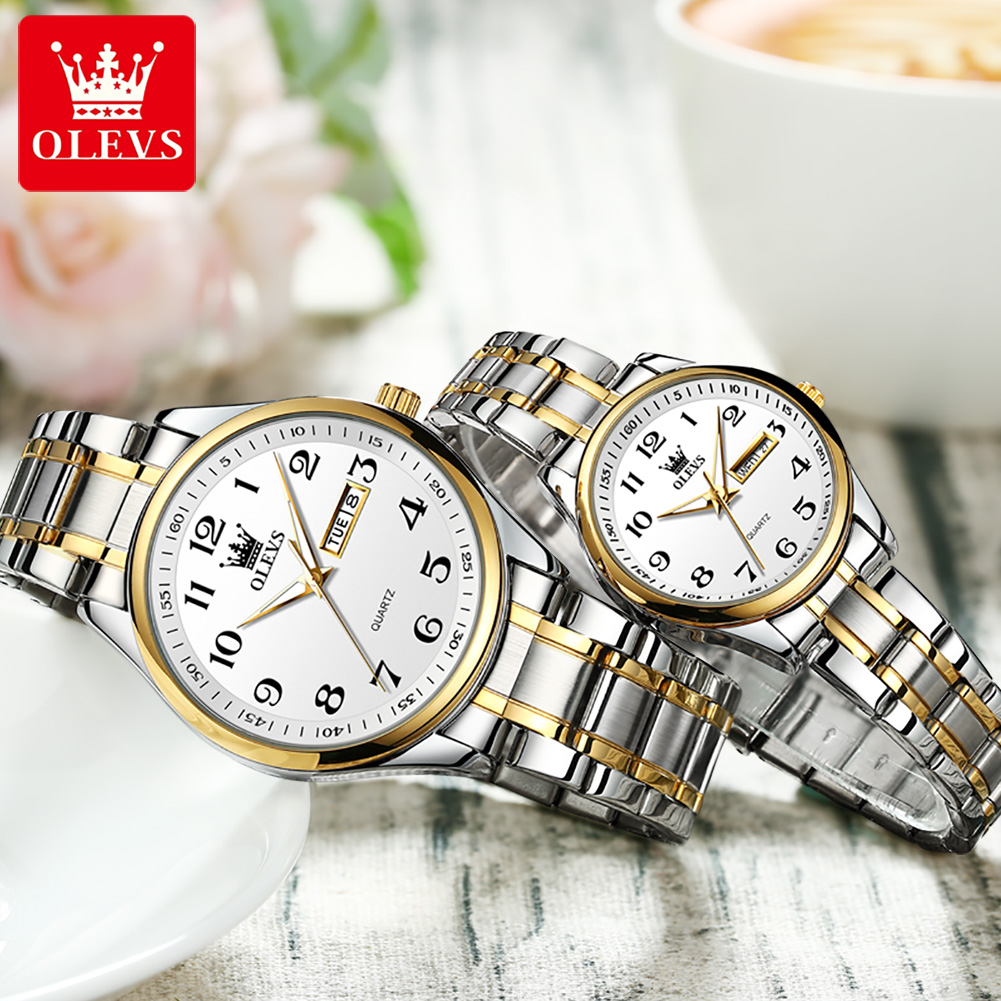 OLEVS, nuevo reloj de pareja a - Luxury Watch Wallpaper reseña y precio