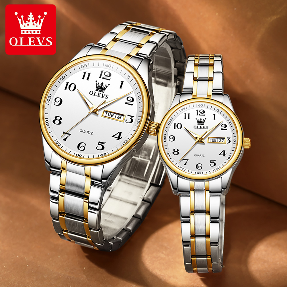 OLEVS, nuevo reloj de pareja a - Luxury Watch Wallpaper reseña y precio