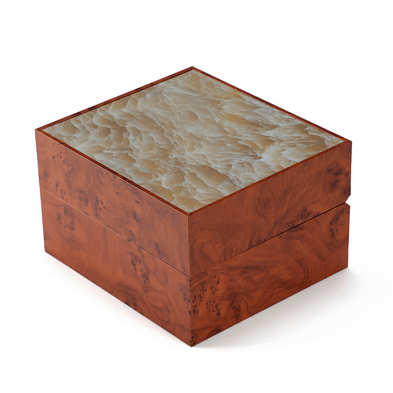 Caja de reloj de grano de made - Luxury Watch Collection Box reseña y precio