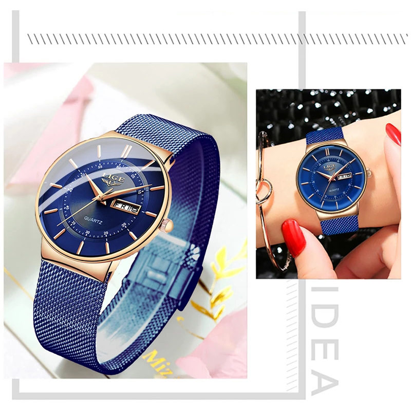 Relojes de Mujer LIGE, Marca d - Luxury Watch Top 10 reseña y precio
