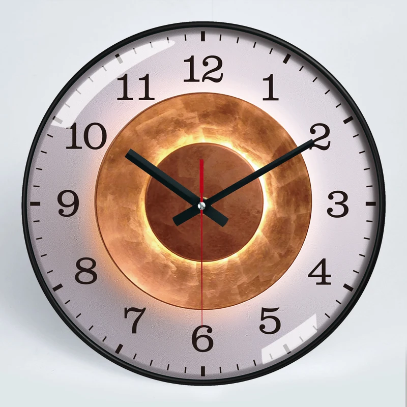 Reloj De Pared dorado grande D - Luxury Watch Europe reseña y precio