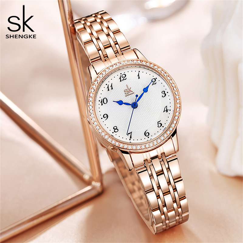 Shengke-Reloj de acero inoxida - Luxury Watch Top 10 reseña y precio