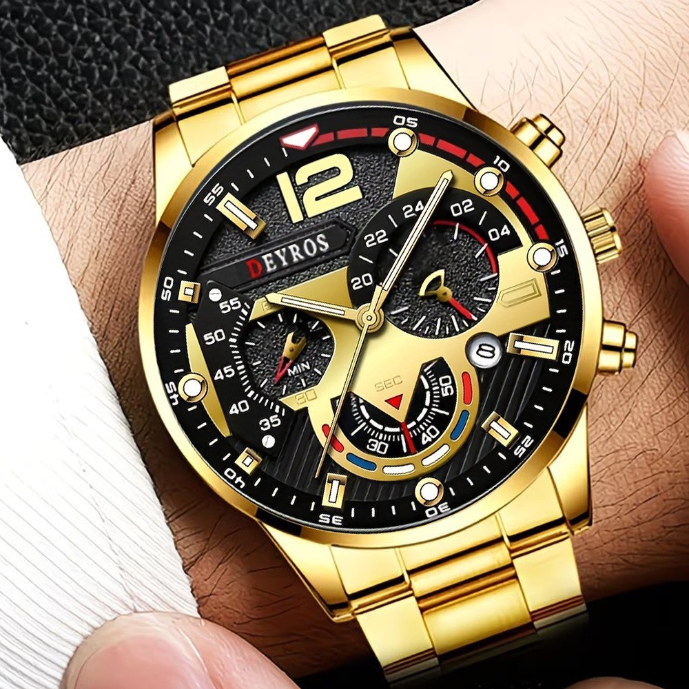 Juego de 4 piezas: Reloj de ho - Watch Triangle Luxury reseña y precio