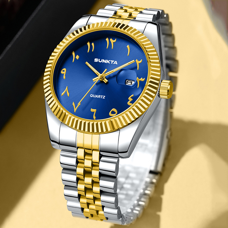 Reloj de pulsera SUNKTA de cua - Luxury Watch Arabic reseña y precio