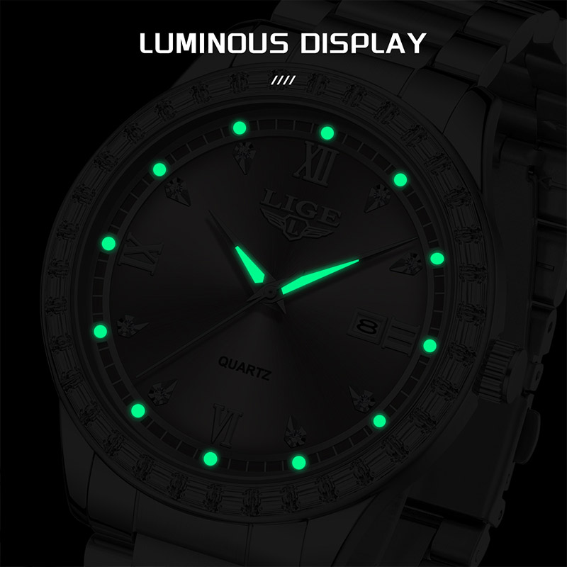 Reloj de Pulsera LIGE de Cuarz - Luxury Watch Wallpaper reseña y precio