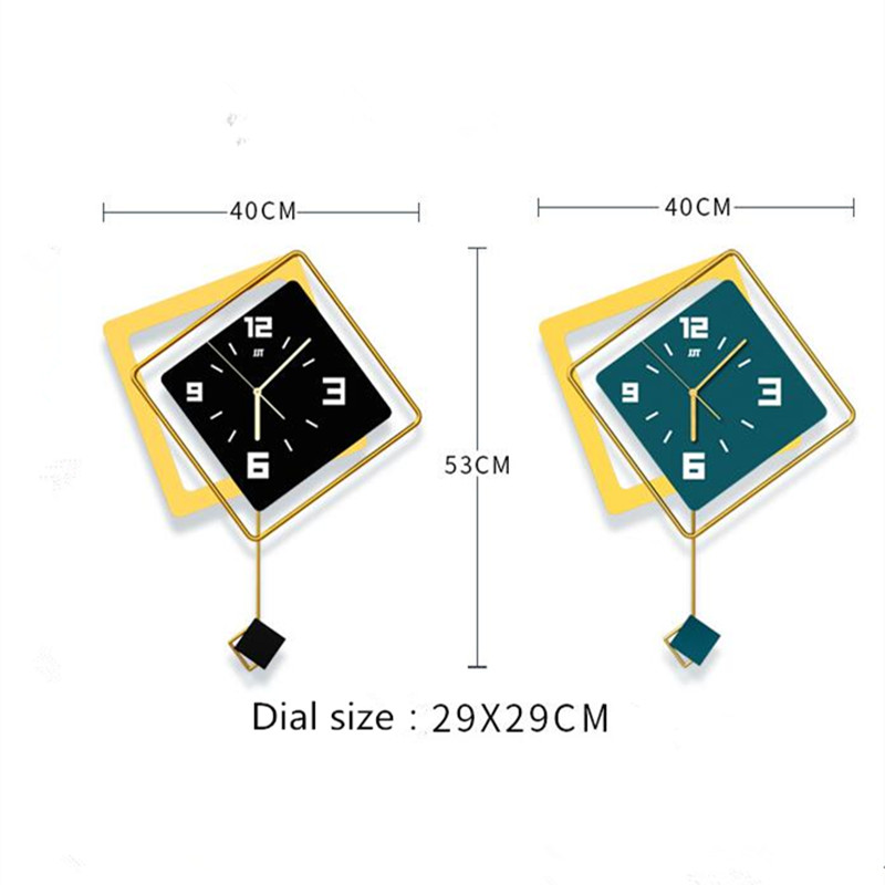 Reloj de pared cuadrado nórdic - Luxury Watch Europe reseña y precio