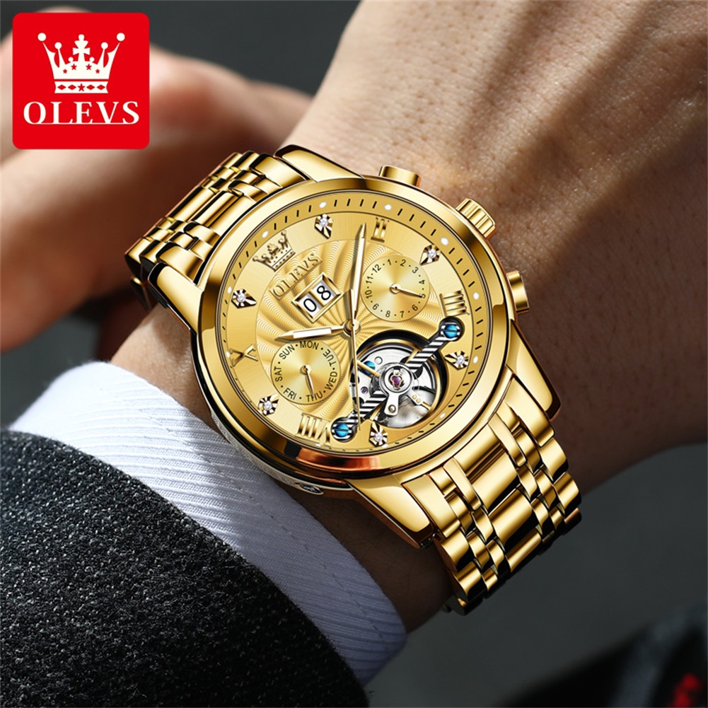 Relojes OLEVS 9910 Originales  - Luxury Watch Collection Box reseña y precio