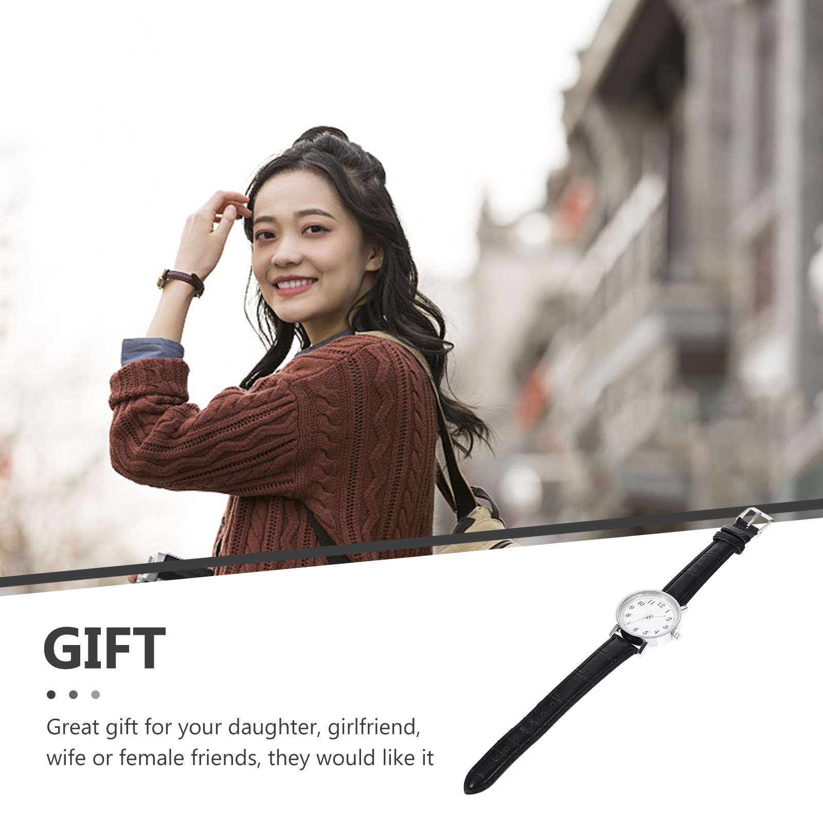 Reloj de cuarzo para mujer a l - Luxury Watch Girl reseña y precio