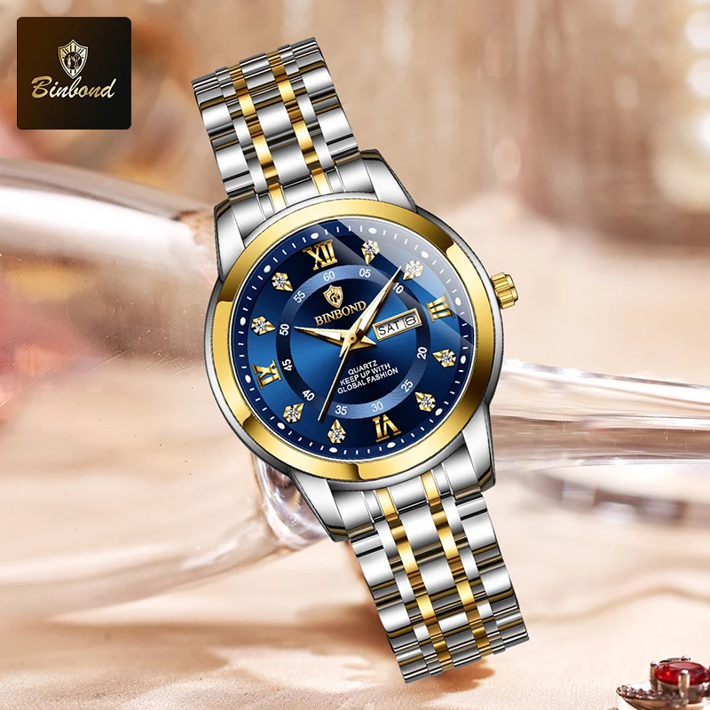 BINBOND B7169, relojes de cuar - Luxury Watch Top 10 reseña y precio