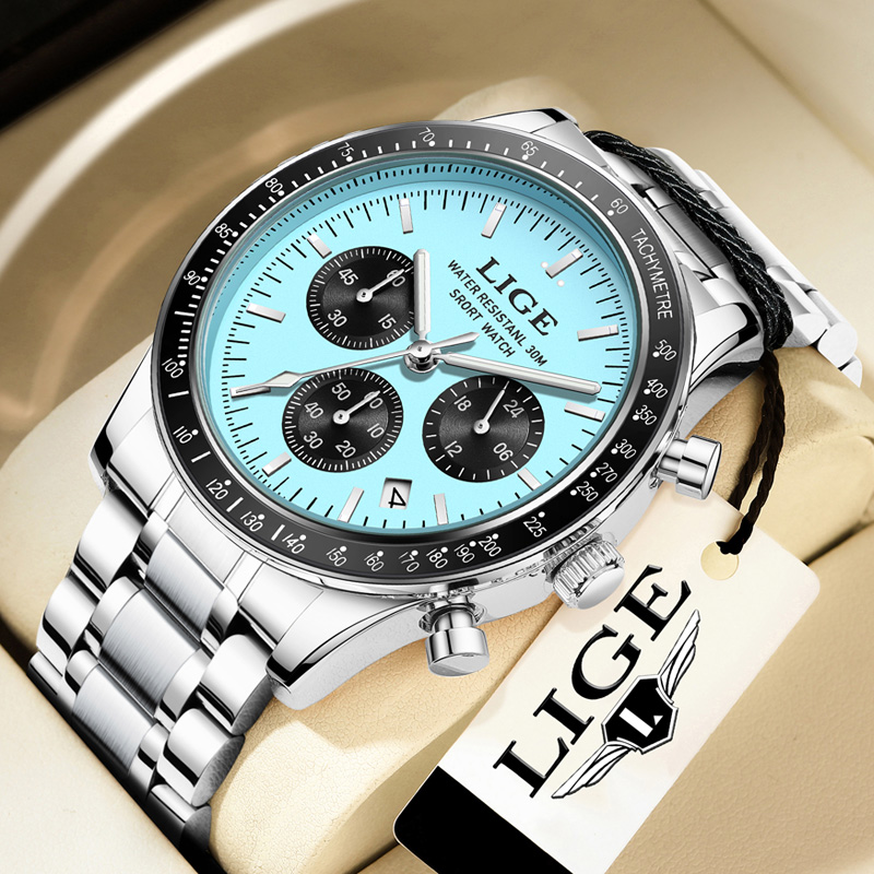 Reloj LIGE de Lujo para Hombre - Luxury Watch Collection Box reseña y precio