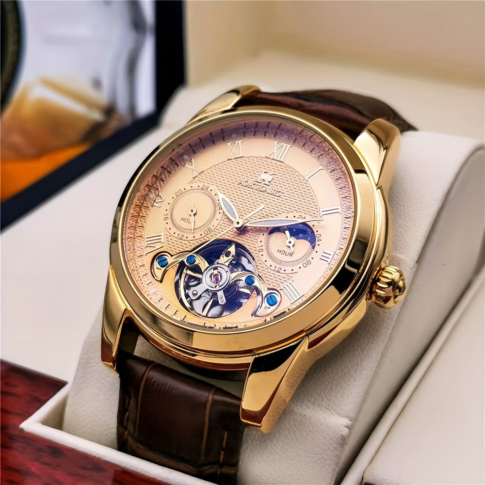 Auténticos relojes de alta gam - Tourbillon Movement Watch reseña y precio