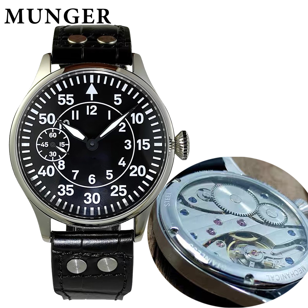 Reloj de Piloto Munger de Cuer - Tourbillon Movement Watch reseña y precio