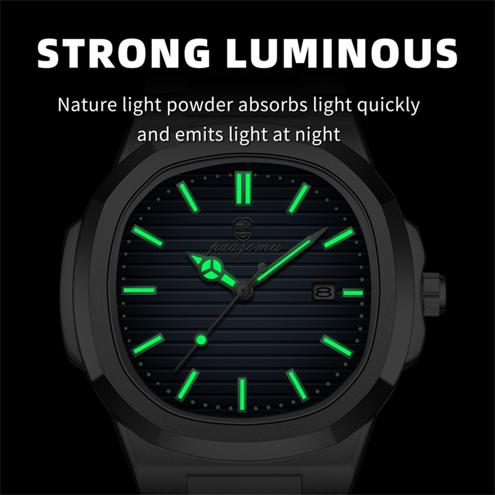 Reloj cuadrado PAAZOMU para ho - Luxury Watch Audemars Piguet reseña y precio