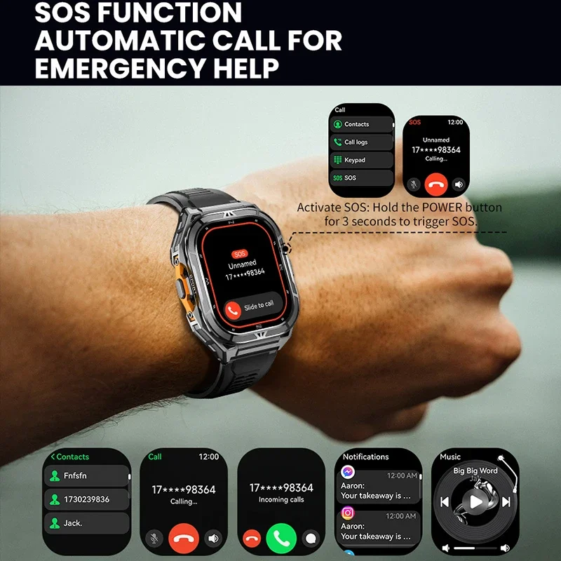 Reloj Inteligente AMOLED de Lu - Luxury Watch Arabic reseña y precio