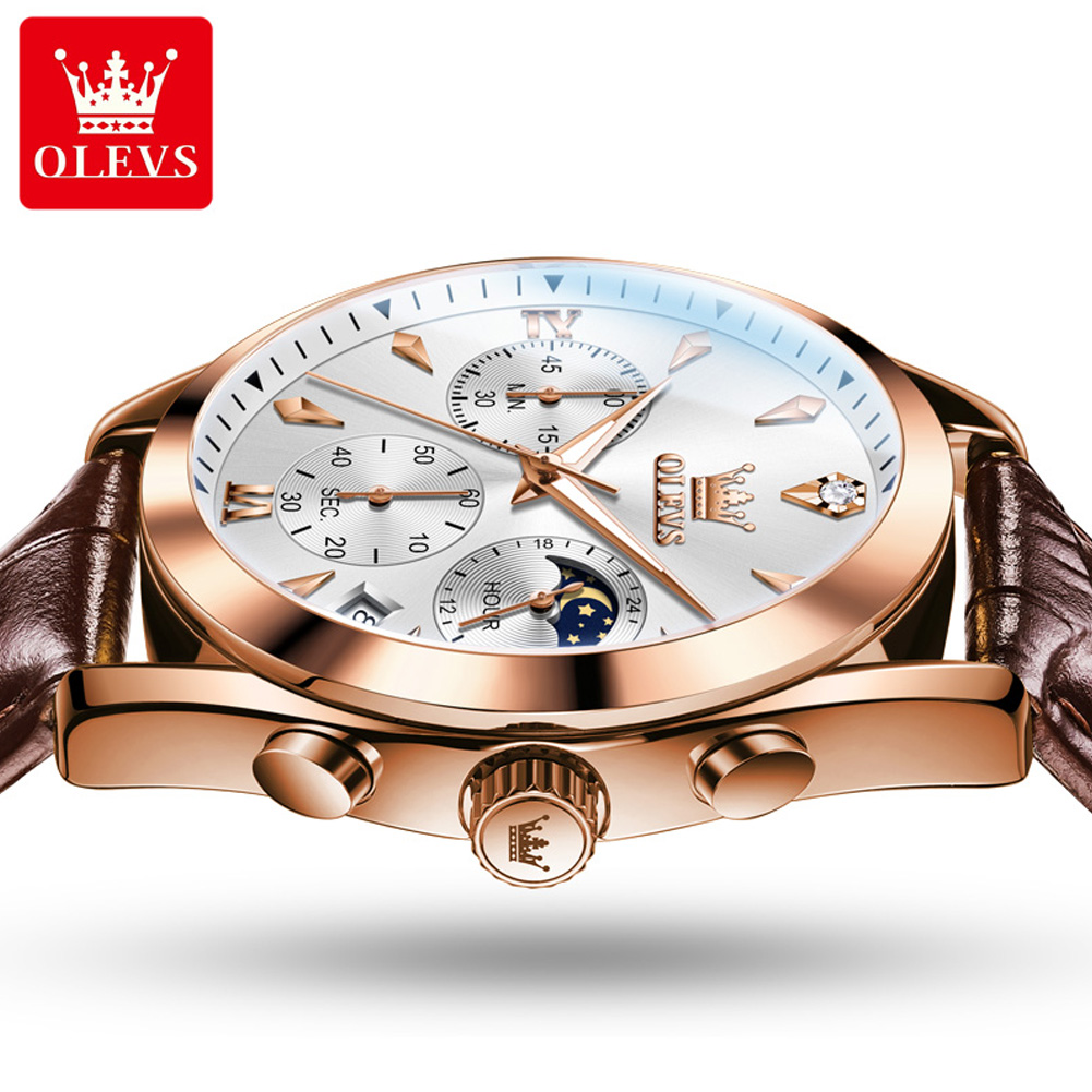 OLEVS nuevo reloj de cuarzo de - Luxury Watch Audemars Piguet reseña y precio